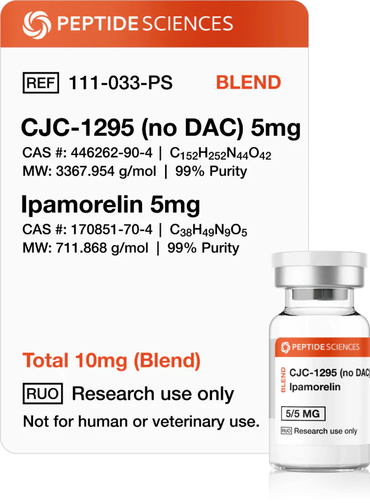 CJC-1295, Ipamorelin (5/5mg)