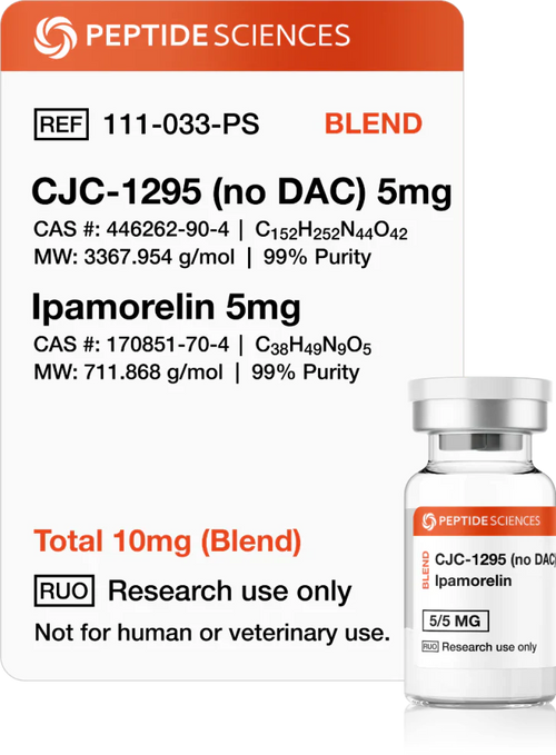 CJC-1295, Ipamorelin (5/5mg)